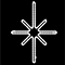 Светодиодная консоль «Полярная звезда» (85х100см, статика, IP68, уличная) белый