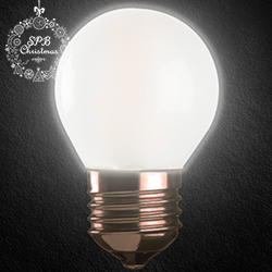 Светодиодная лампа для Белт-Лайт (Е27, G45мм, 1Вт, холодно белый)